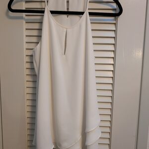 Elegant White Tank / Shell